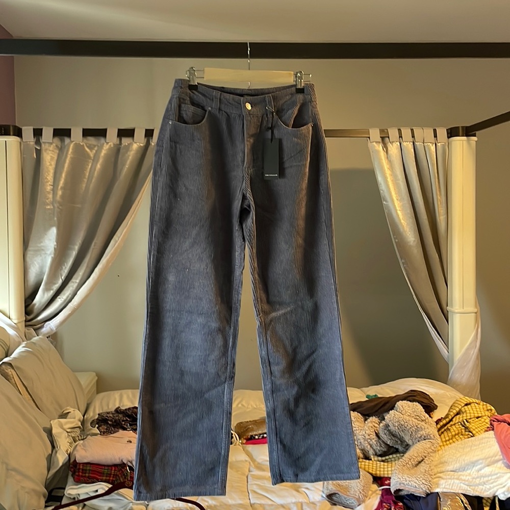 purple corduroy forever 21 pants